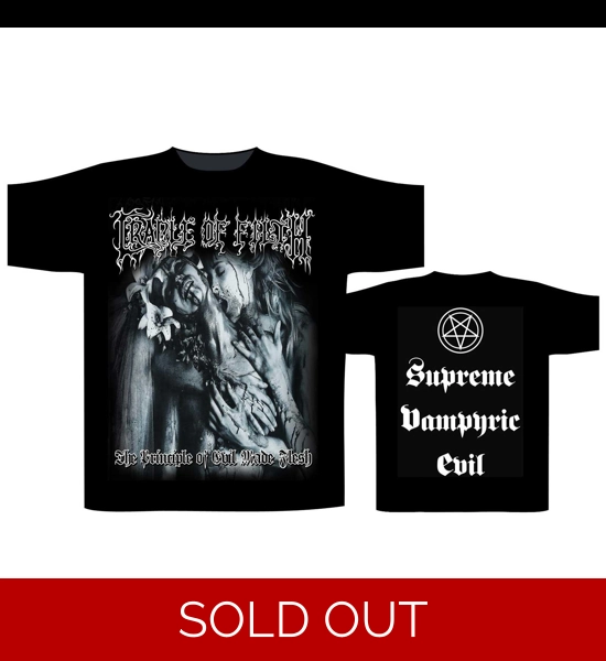 Cradle Of Filth - Supreme Vampiric Evil T-Shirt